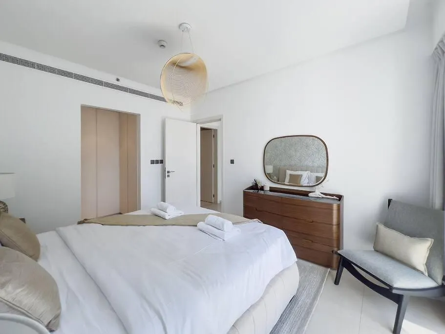 두바이 Modern 1Br Panoramic View, West Avenue 아파트 0*,